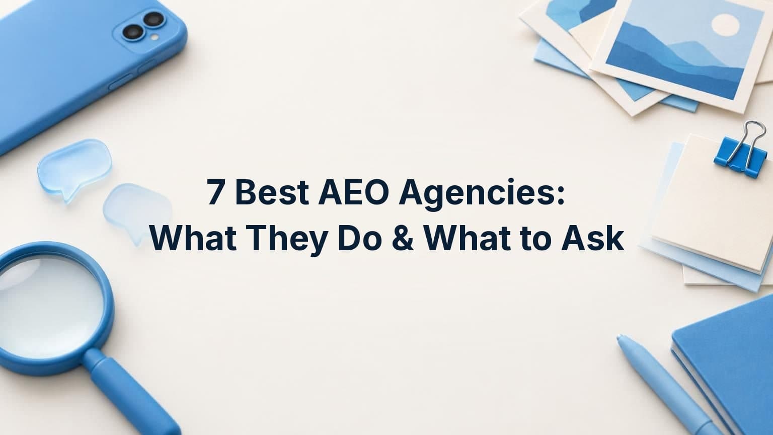 7 Best AEO Agencies: What They Do & What to Ask