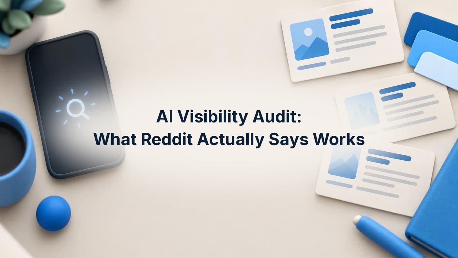 AI Visibility Audit: What Reddit Actually Says Works