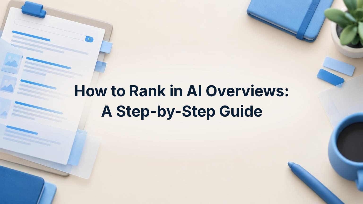 How to Rank in AI Overviews: A Step-by-Step Guide