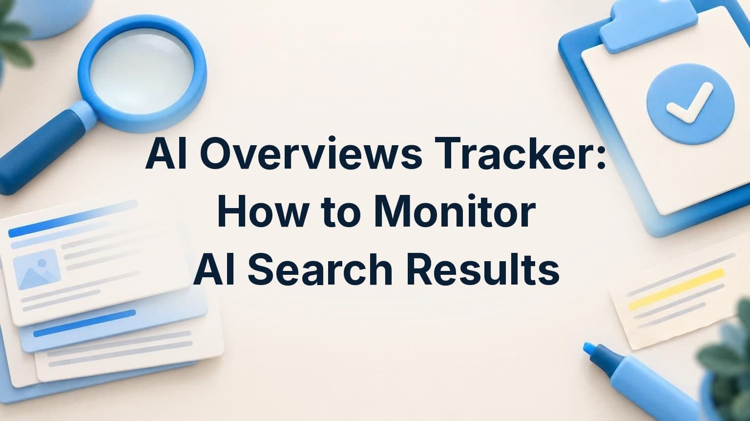 AI Overviews Tracker: How to Monitor AI Search Results