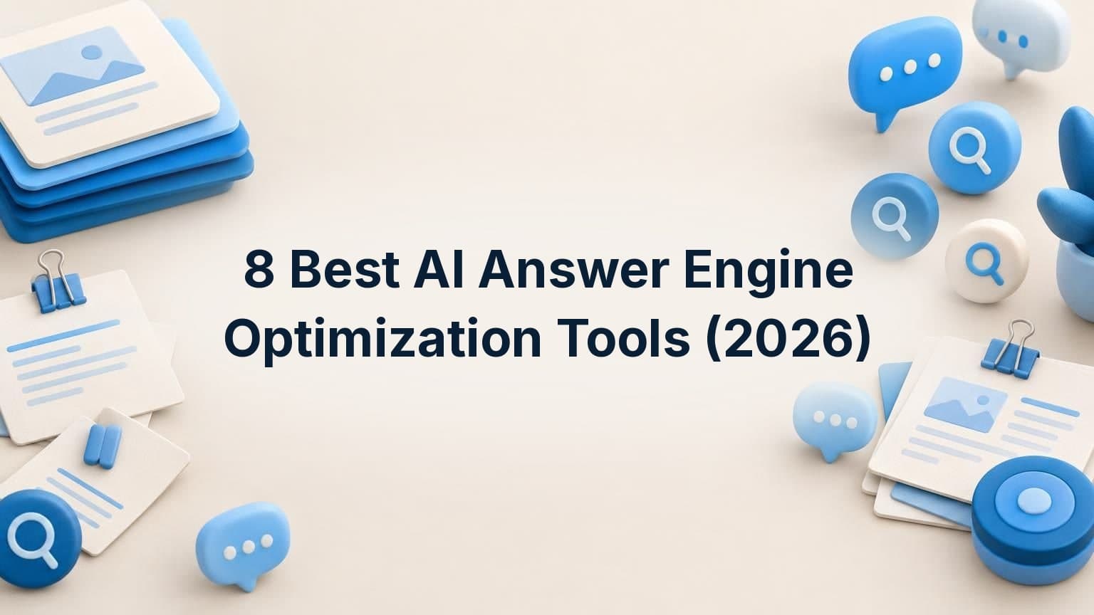 8 Best AI Answer Engine Optimization Tools (2026)