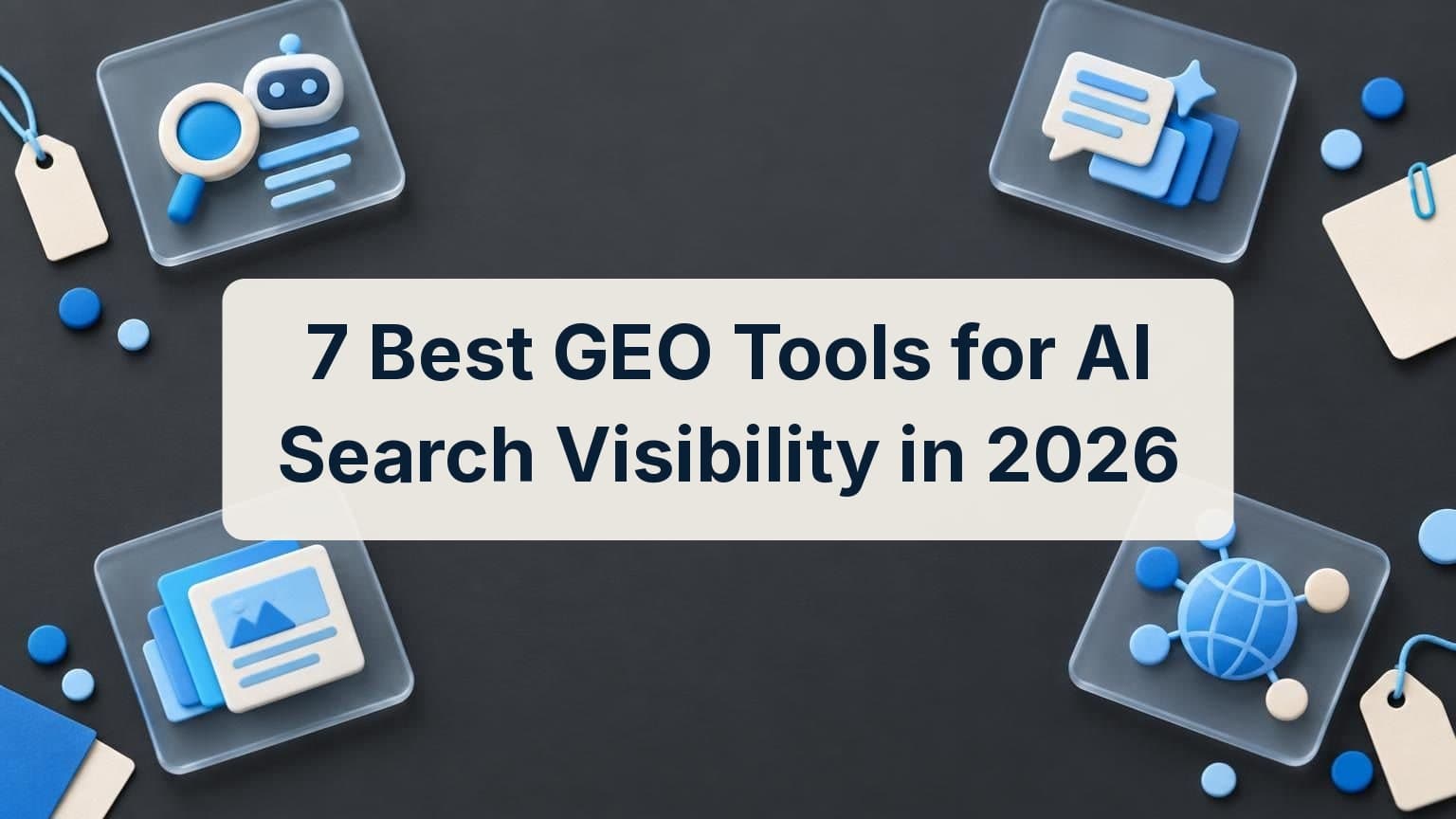 7 Best GEO Tools for AI Search Visibility in 2026